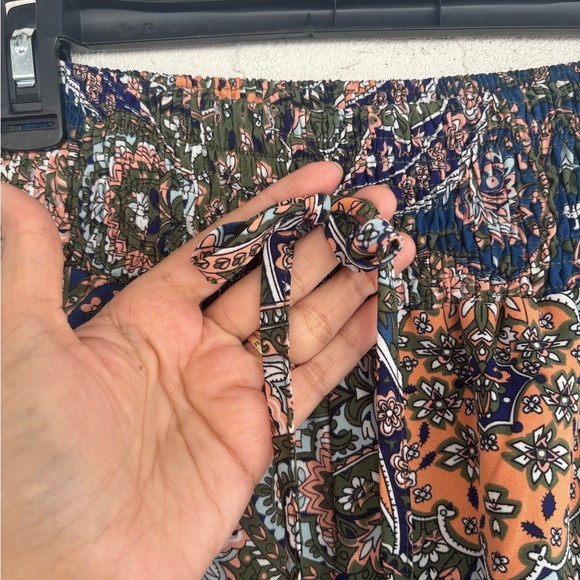 SHEIN Multicolor Paisley Wide Leg Pants - Picture 5 of 7